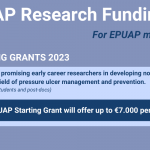 EPUAP research funding pressure ulcer 2023